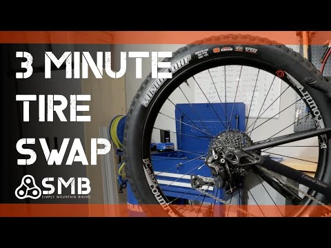 How to Change a Tubeless Mountain Bike Tire | Silent Shop