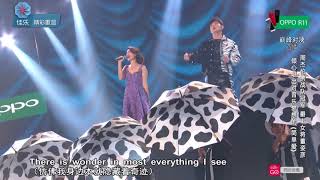 Sing! China Season 2 Finals - Joanna Dong duets with Jay Chou《简单爱》