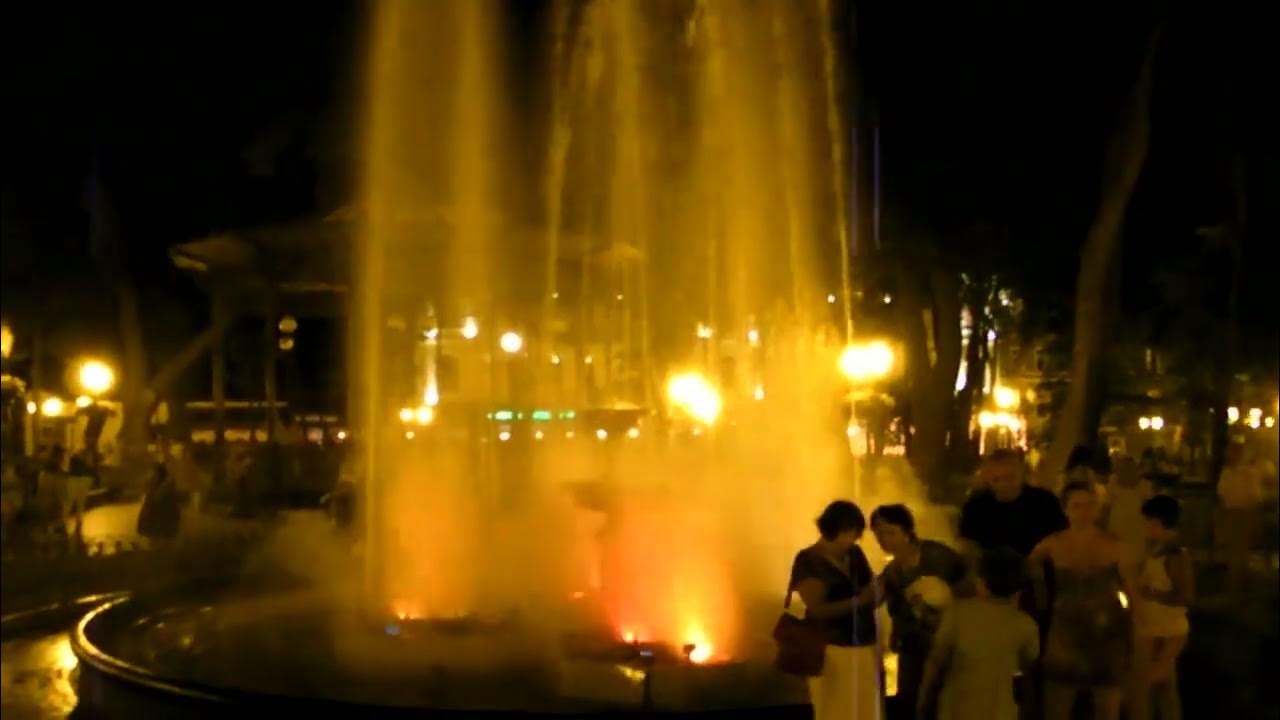 Музыкальный фонтан в Одессе - YouTube