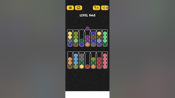 Ball sort level 1443