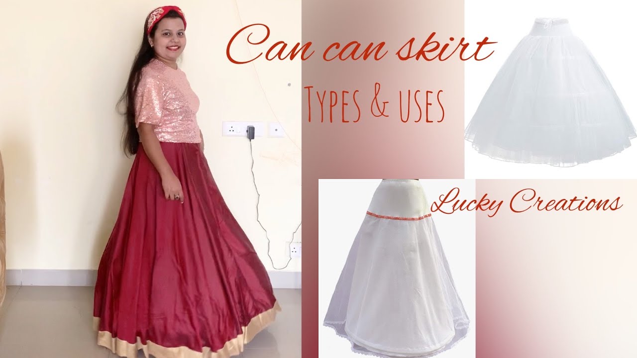Give any outfit volume using CanCan Skirt/1 CanCan multiple uses Lehengas, Gowns,Maxis/CanCan Lehenga - YouTube