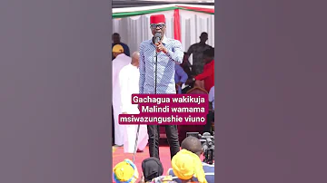Gachagua Wakikuja Coast Wamama Msiwazungushie Viuno 