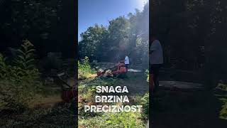 Rokokop Mini Skid Steer + Malčer | Mali stroj, ogromna snaga! 🌳🦾 #MiniSkidSteer #CompactLoader