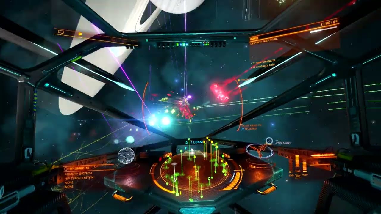 War Stories: Elite Dangerous Thargoid AX Capital ship battleground