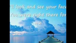 Faith Hill - There you'll be (lyrics)