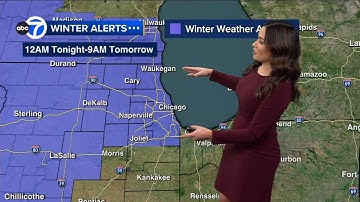 Snowfall could create hazardous driving conditions Sunday morning