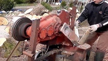 Amazing Automatic Homemade Firewood Processing Machines Working, Fastest Wood Splitting Machines