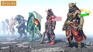 Mythical Monsters by Country screenshot 4