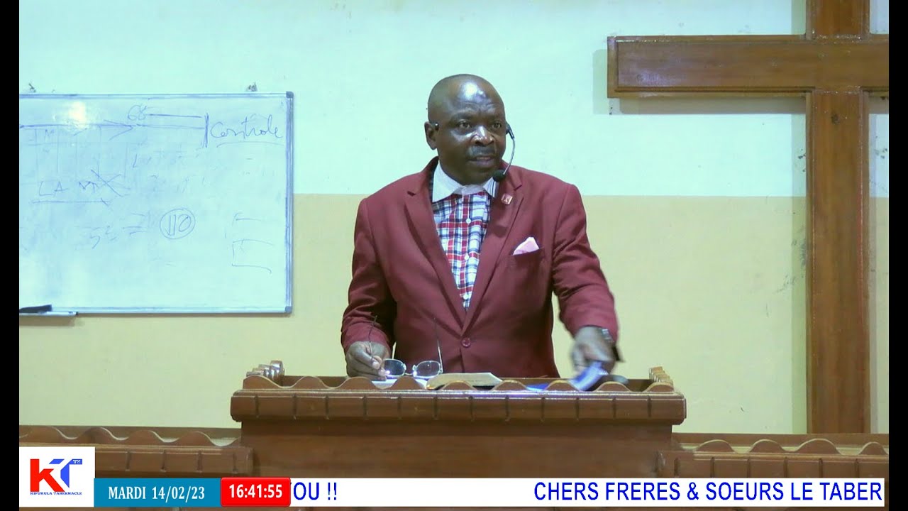 MARDI 14.02.2023 -FRERE SAMUEL MUAMBI (DE LUPUTA) -THEME : FAIRE LA VOLONTE DE DIEU