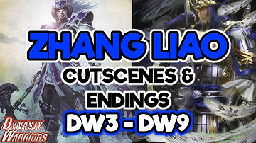 Zhang Liao ALL Cutscenes & Endings - Dynasty Warriors - 4K 60 FPS