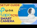 TP-Link Tapo TC70 Smart Camera Setup Guide  | Setup TP-link Tapo Camera