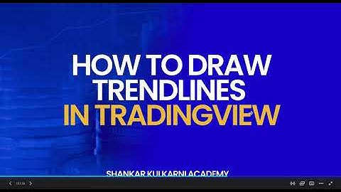 How to Add Trendlines in TradingView