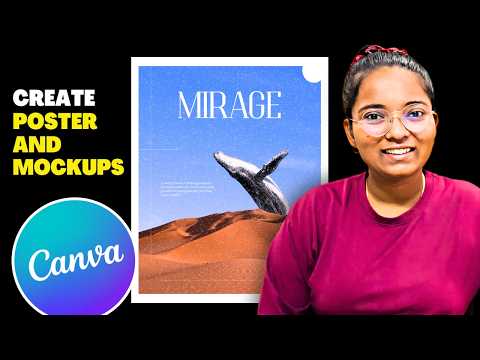 Simple Tricks to Create Stunning Posters in Canva + Mockup