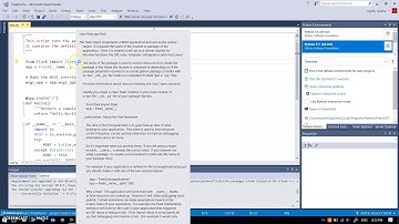 Flask - getting started in Visual Studio