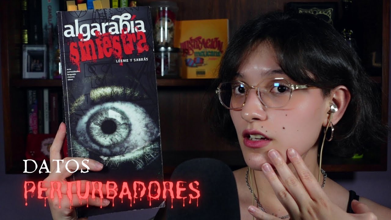 ASMR | Susurrando datos perturbadores (⊙_⊙) (lectura susurrada)