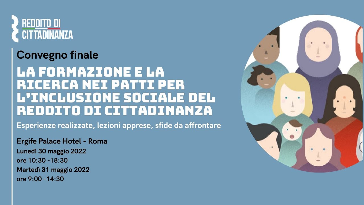 I Giorno- La Formazione e la ricerca nei Patti per l'Inclusione Sociale del Reddito di cittadinanza