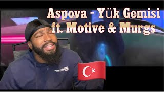 (Turkish Rap)🇹🇷Aspova - Yük Gemisi ft. Motive & Murgs | Twin Real World Reaction