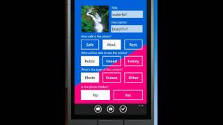 FlickrUploader for Windows Phone 7