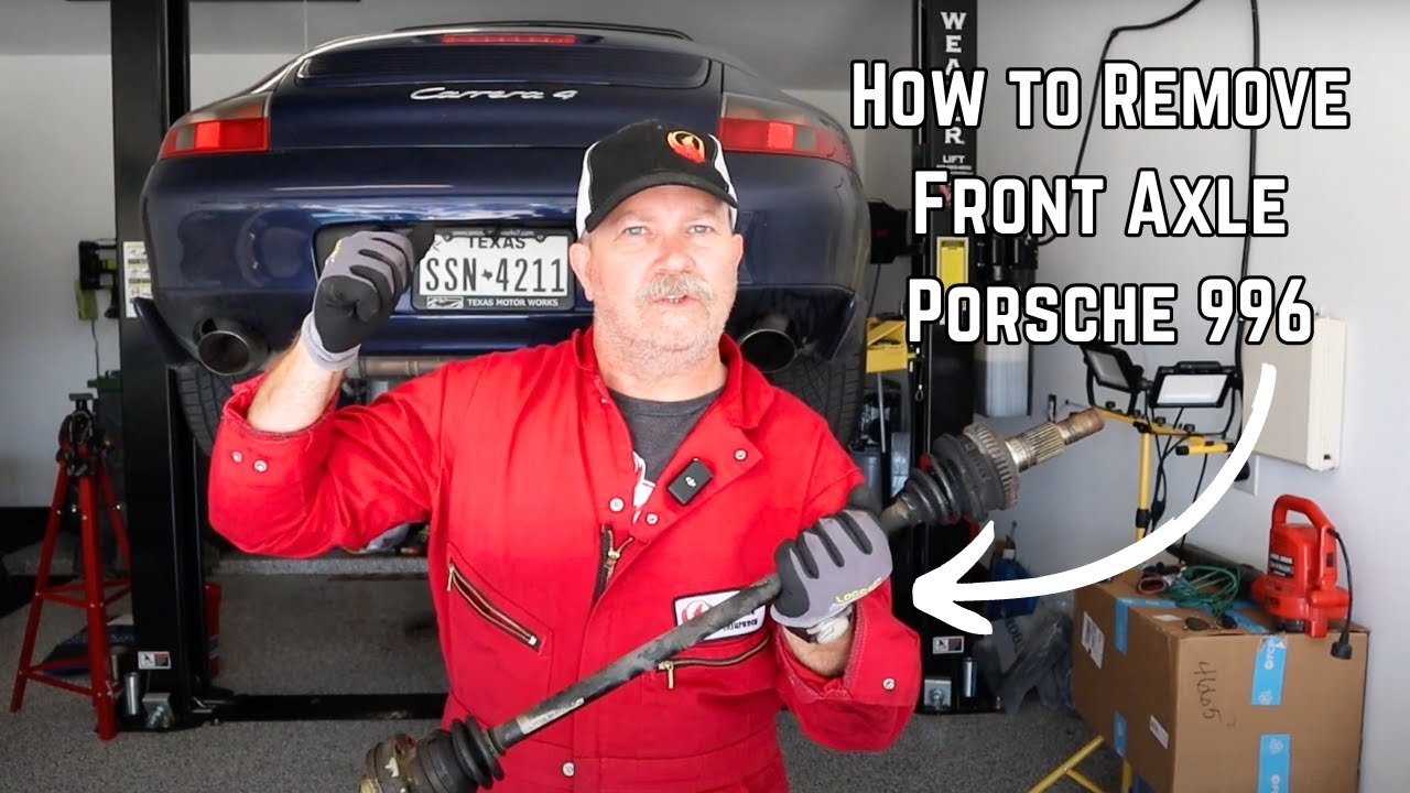 How to Remove the Front Axle from a Porsche 996 Carrera 4