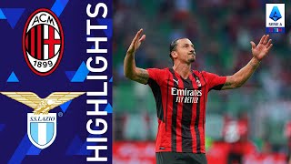 Milan 2-0 Lazio | Il Milan trionfa a San Siro con Leao e Ibrahimovic | Serie A TIM 2021/22