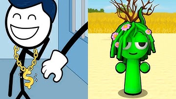 Thief Puzzle vs Spranky Survival - Satisfying ASMR Walkthrough Funny Gameplay All Levels