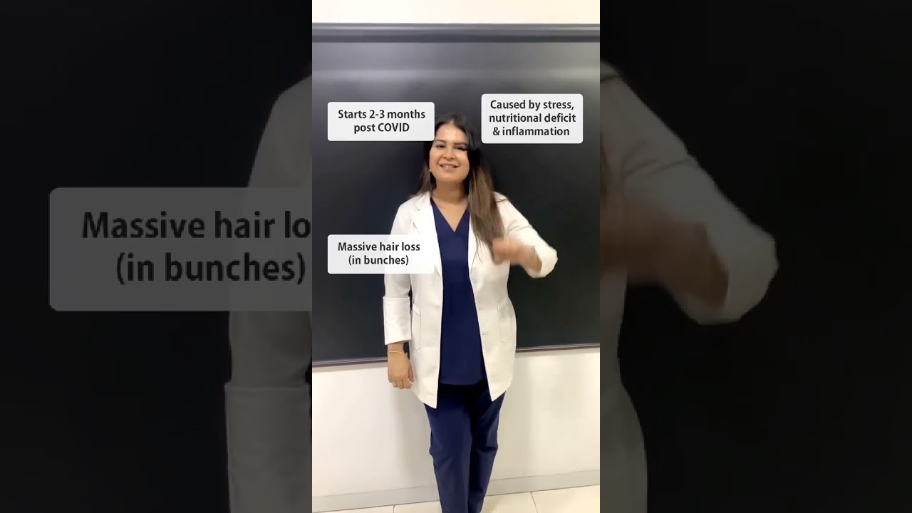 Know everything about post-covid hairfall