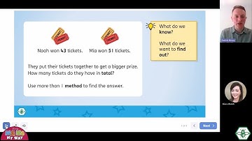 Maths My Way Lesson Walkthrough