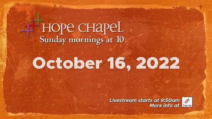 Tribulation | Amy Cogdell  Sunday, October 16, 2022