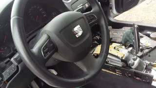 Seat exeo demontaż poduszki air bag