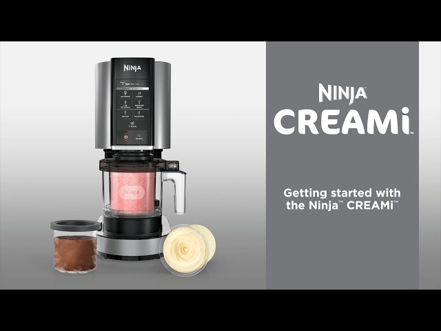 Ice Cream Maker  How to Clean and Care for your Ninja™ CREAMi™ 