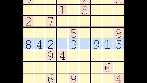 How to Solve Los Angeles Times Sudoku Expert  August 24, 2023