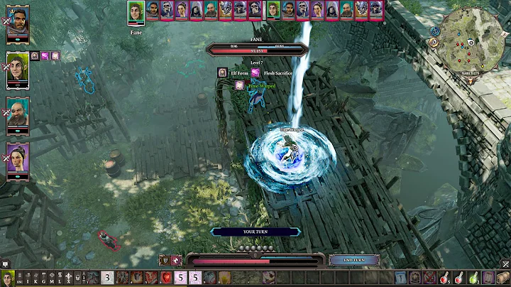 Divinity Original Sin 2(DE) - Tactician Suicidal Rogue Build - lv7 Voidwoken Deep Dweller Test