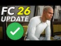 FC 26 JUST GOT A BIG NEW UPDATE 😮 - Full Details