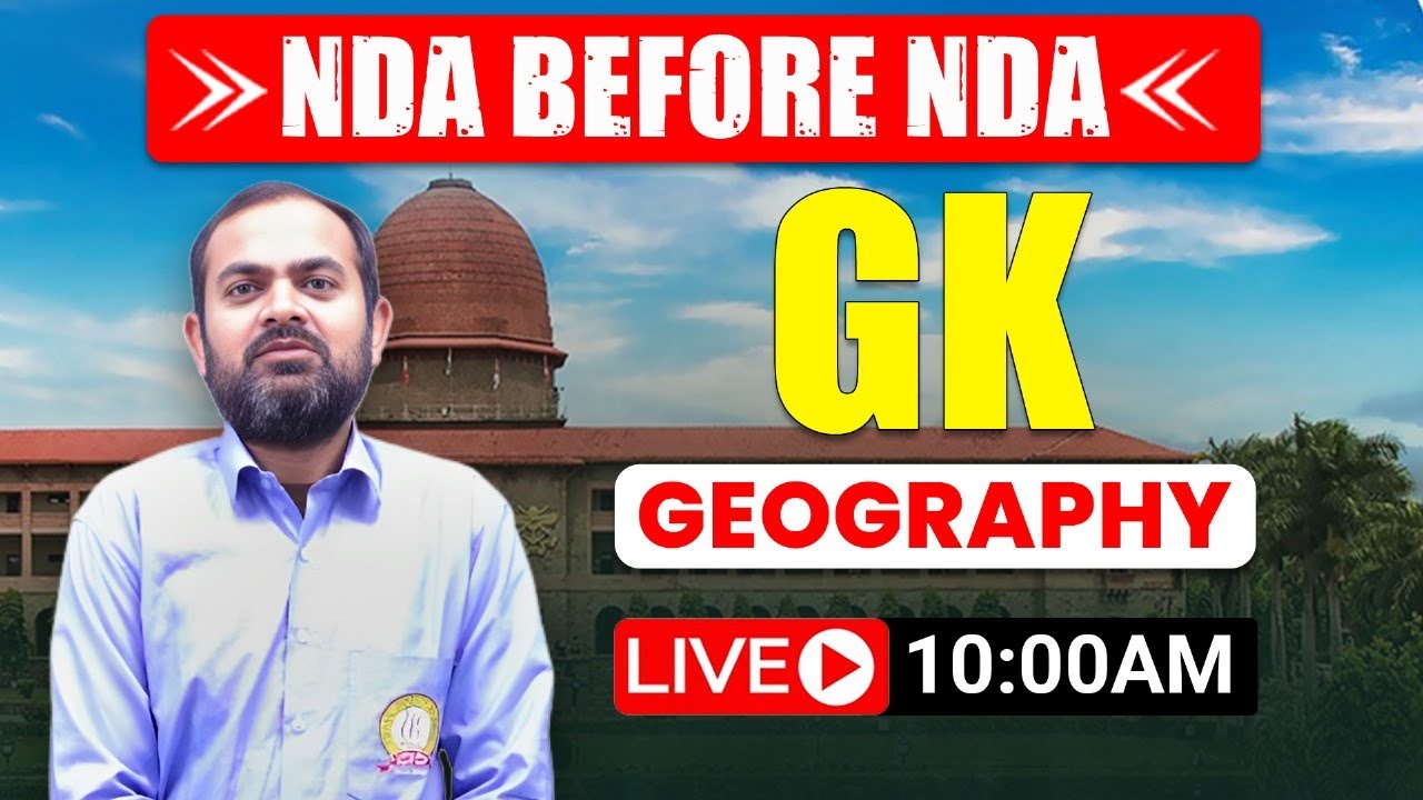 Most Important Topic of Geography | Geography Questions for NDA Exam ...