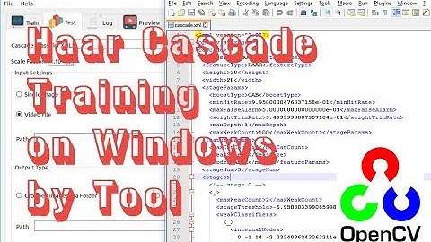 Haar Cascade Training on Windows by GUI Tool