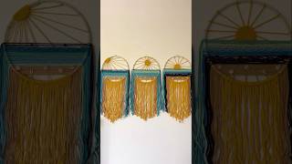 Macrame Sea and Sun Dreamcatcher 🌊☀️ #macrame #macramedreamcatcher Profile