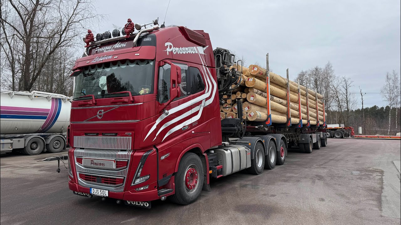 イタレリ VOLVO FH-16 & コンテナトレーラー 2023 Volvo FH16 650 hp by Lars Perssons Åkeri AB - YouTube