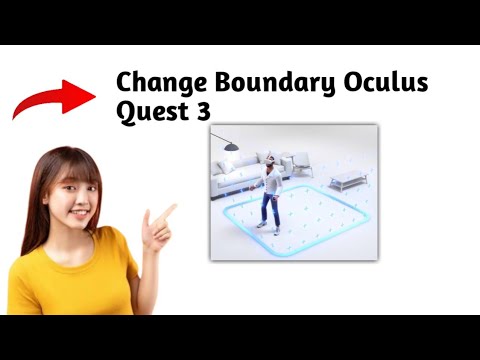 How To Change Boundary Oculus Quest 3 - YouTube