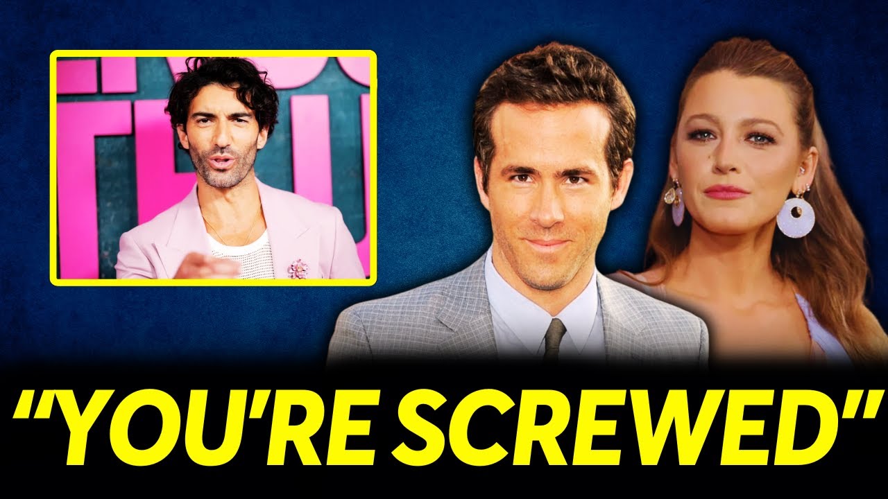 Justin Baldoni SUES Ryan Reynolds for BULLYING!