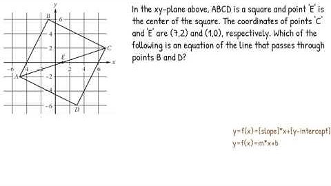 #29–Solving a real SAT math problem (Practice Test 2, Section 4, Question 28