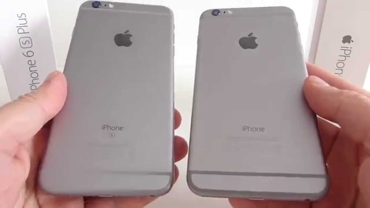 Update iPhone 6s Plus 64 GB unboxing
