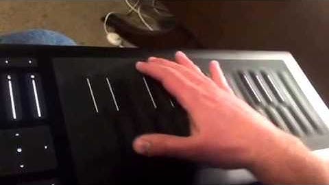 New Seaboard Rise solo improv bluetooth Roli