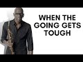 How To Play The Sax Solo on WHEN THE GOING GETS TOUGH, THE TOUGH GET GOING (Billy Ocean)