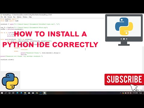The correct way of Installing Python IDE | Always Appear