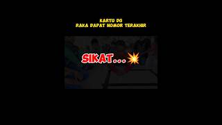 It's Raka's turn, how come it's so light 😁 #cardclap #viral #children'sgames