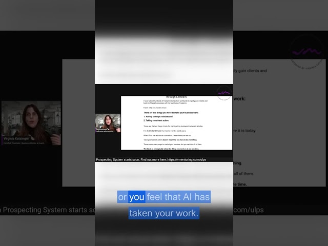 The two things every translator needs to succeed