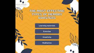 How to Drastically Improve Memory At Any Age? Graphic Learning Video | Dr. Ashish Parnani screenshot 1