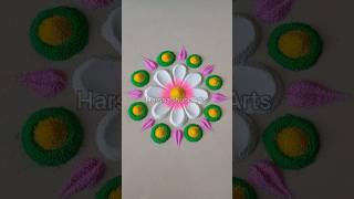 रांगोळी डिझाइन 491 #viralvideo #satisfying #youtube #rangoli #shorts #viralvideos #viralshorts #asmr