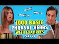 1000 Basic PHRASAL VERBS | PART 26 | Talk Into, Hammer Out..