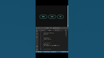 Button Hover Effects Using HTML & CSS